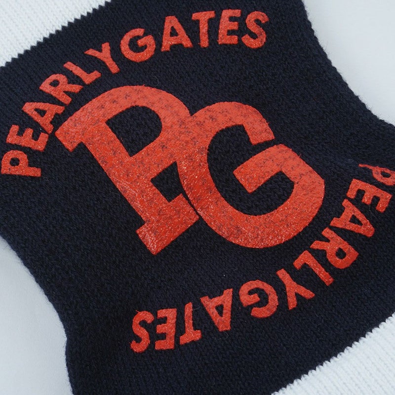 パーリーゲイツ PEARLY GATES レディース 5本指ミドルソックス PAMG5BVF ネイビー