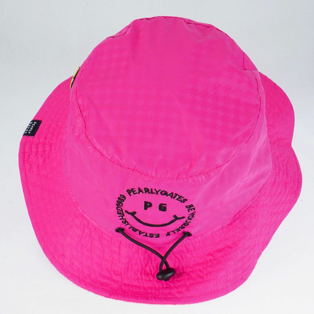 パーリーゲイツ PEARLY GATES メンズ レディース ユニセックス PG is PG 裏フリースハット PAMG5CGF ピンク