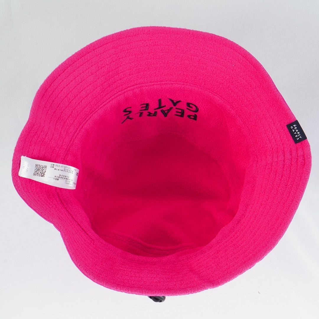 パーリーゲイツ PEARLY GATES メンズ レディース ユニセックス PG is PG 裏フリースハット PAMG5CGF ピンク