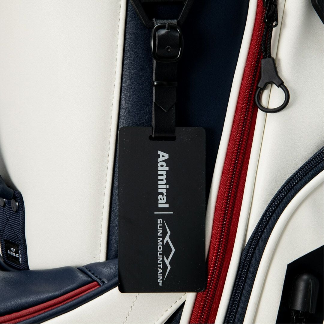 Admiral GOLF ユニセックス メンズ レディース キャディバッグ トリコロール 詳細6