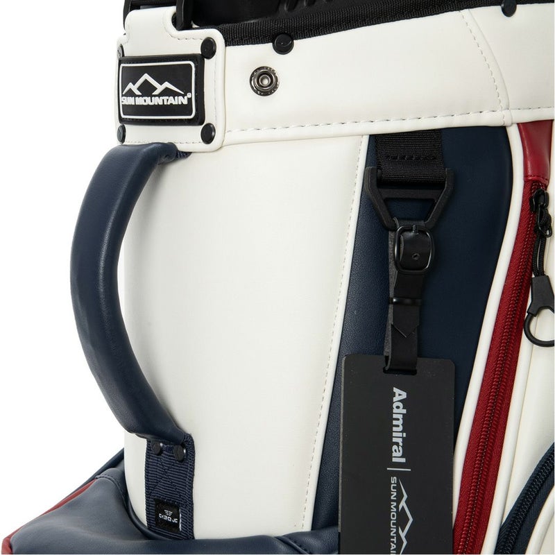 Admiral GOLF ユニセックス メンズ レディース キャディバッグ トリコロール 詳細7