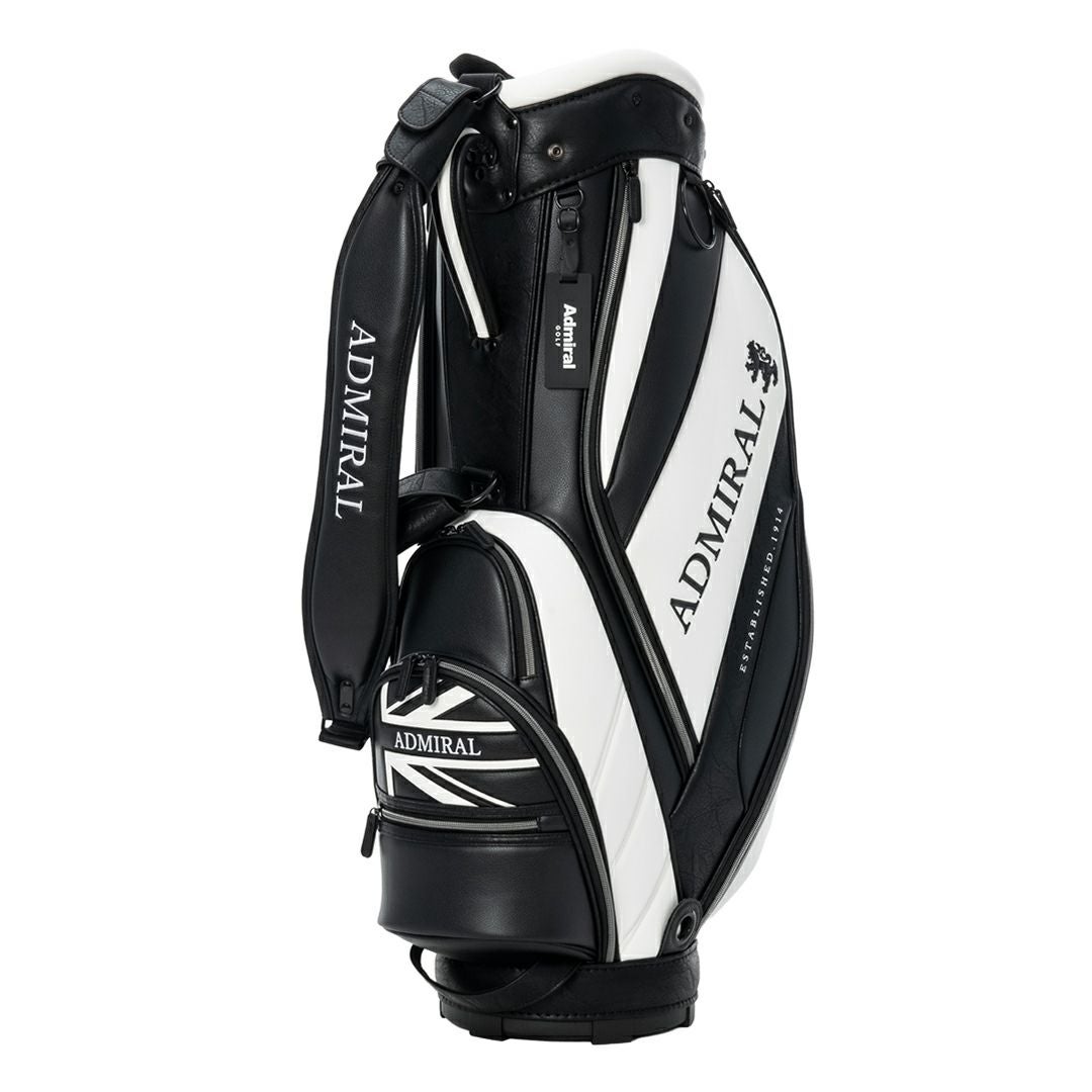 Admiral GOLF ユニセックス メンズ レディース キャディバッグ ブラック 詳細1
