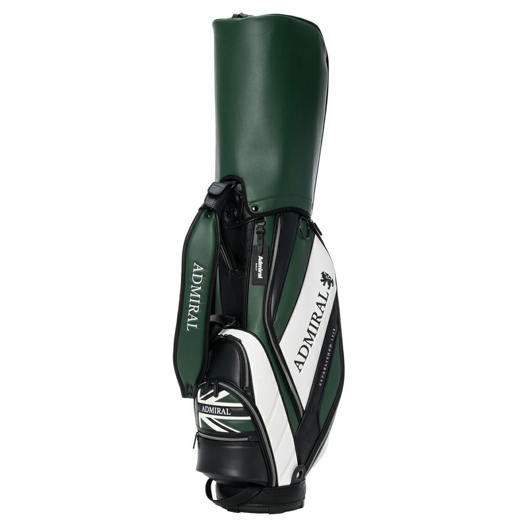 Admiral GOLF ユニセックス メンズ レディース キャディバッグ ダークグリーン