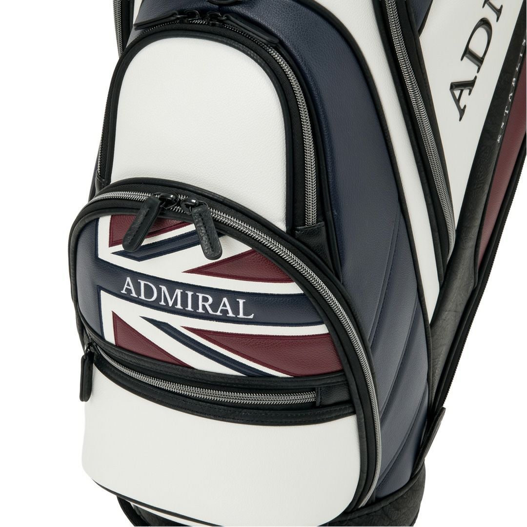 Admiral GOLF ユニセックス メンズ レディース キャディバッグ トリコロール 詳細4