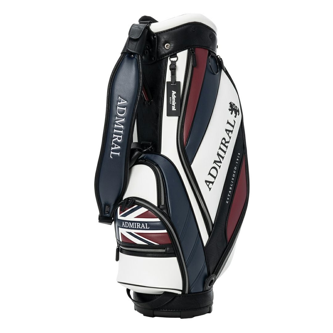 Admiral GOLF ユニセックス メンズ レディース キャディバッグ トリコロール 詳細11