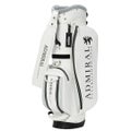 Admiral GOLF ユニセックス メンズ レディース キャディバッグ ホワイト