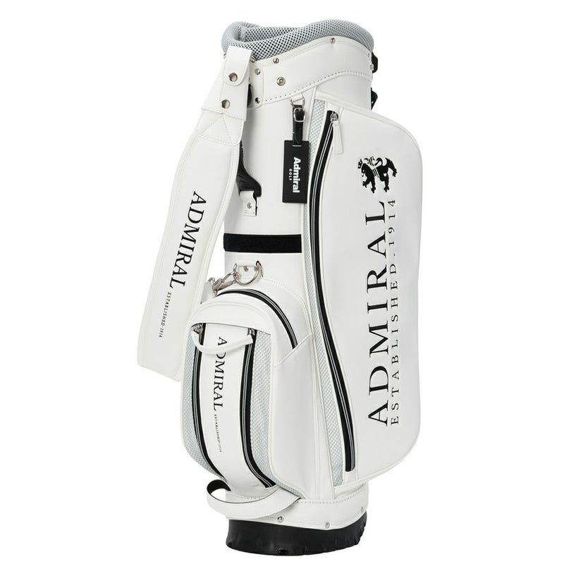 Admiral GOLF ユニセックス メンズ レディース キャディバッグ ホワイト
