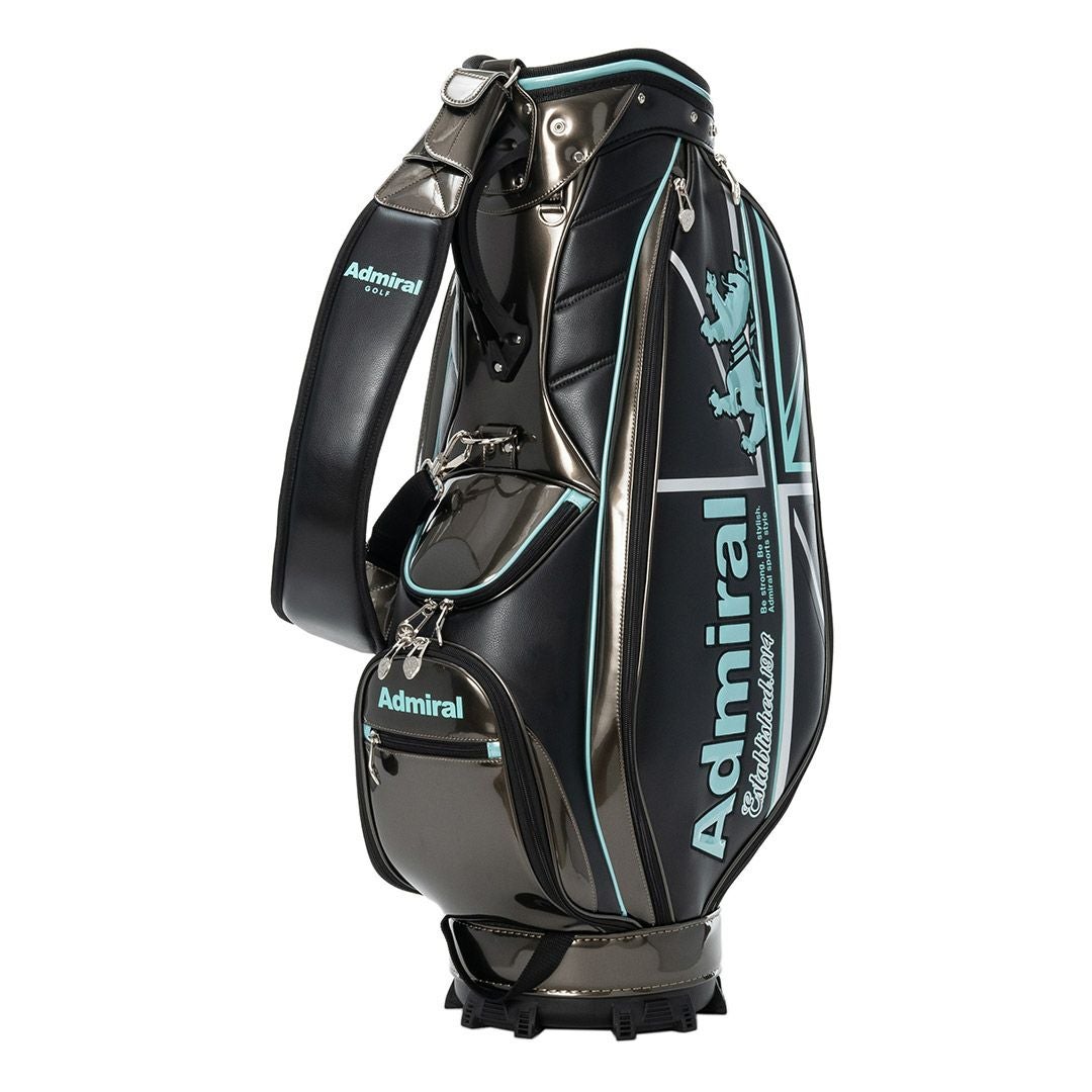 Admiral GOLF ユニセックス メンズ レディース キャディバッグ ブラック 詳細1