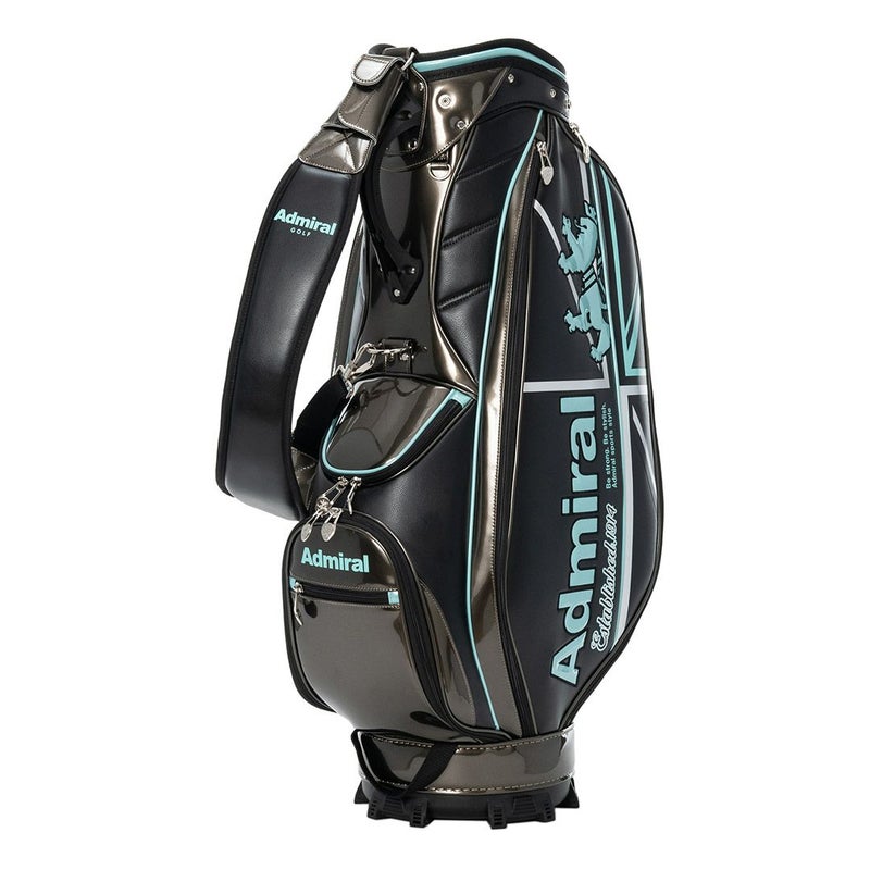 Admiral GOLF ユニセックス メンズ レディース キャディバッグ ブラック 詳細1