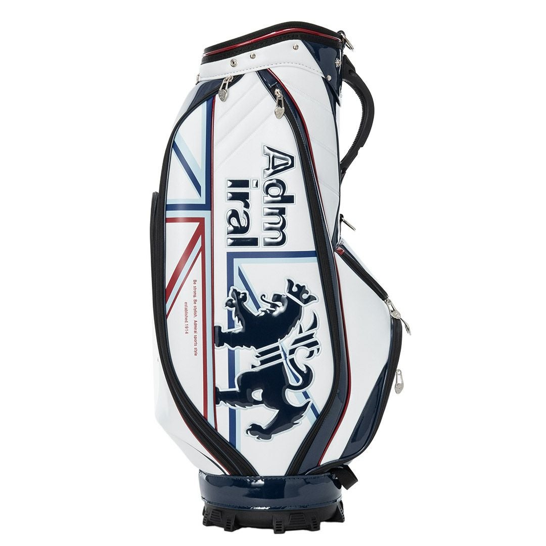 Admiral GOLF ユニセックス メンズ レディース キャディバッグ トリコロール 詳細3