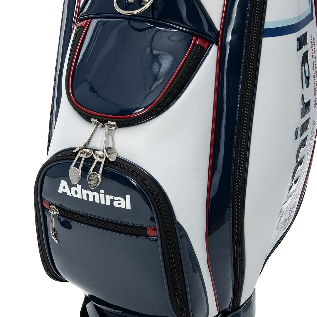 Admiral GOLF ユニセックス メンズ レディース キャディバッグ トリコロール 詳細6