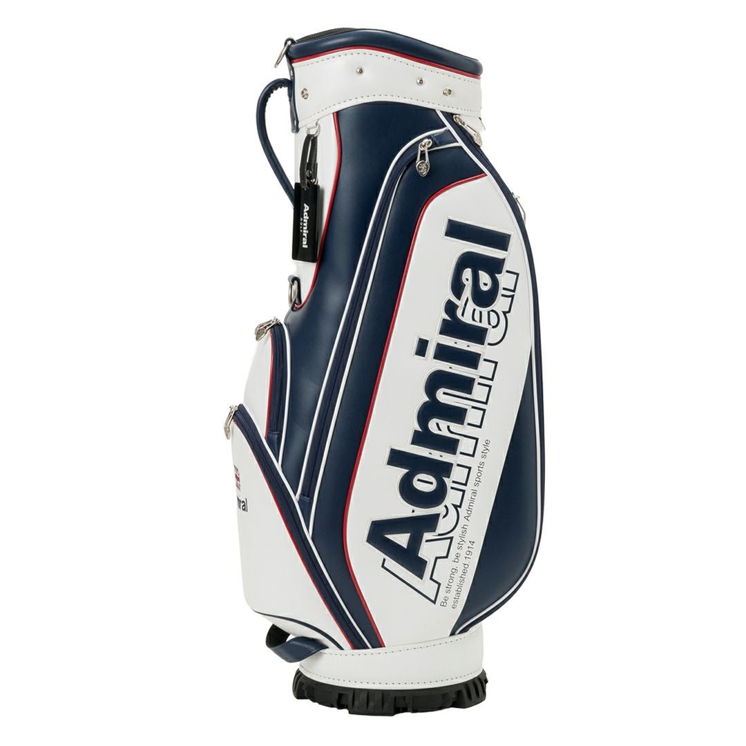 Admiral GOLF ユニセックス メンズ レディース キャディバッグ トリコロール 詳細2