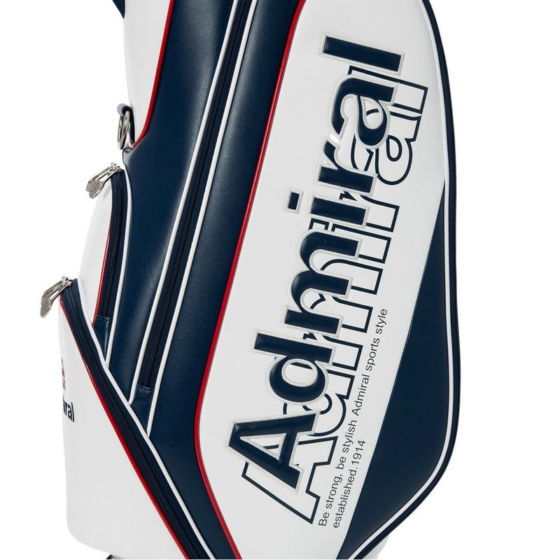 Admiral GOLF ユニセックス メンズ レディース キャディバッグ トリコロール 詳細6