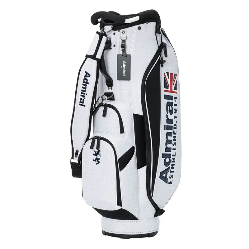 Admiral GOLF ユニセックス メンズ レディース キャディバッグ ホワイト 詳細1