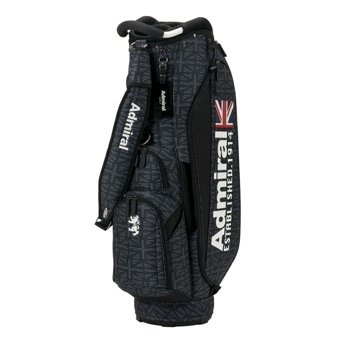 Admiral GOLF ユニセックス メンズ レディース キャディバッグ ブラック