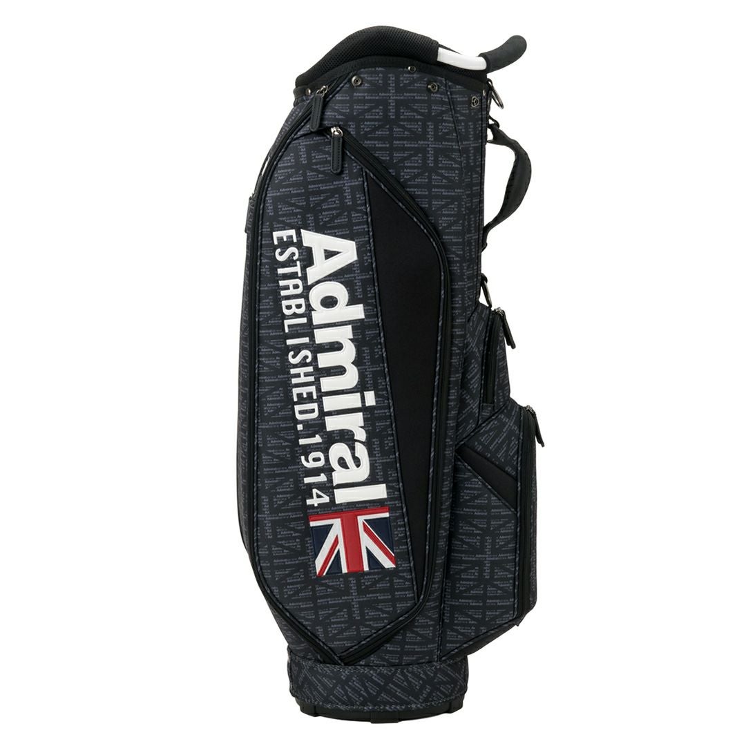 Admiral GOLF ユニセックス メンズ レディース キャディバッグ ブラック