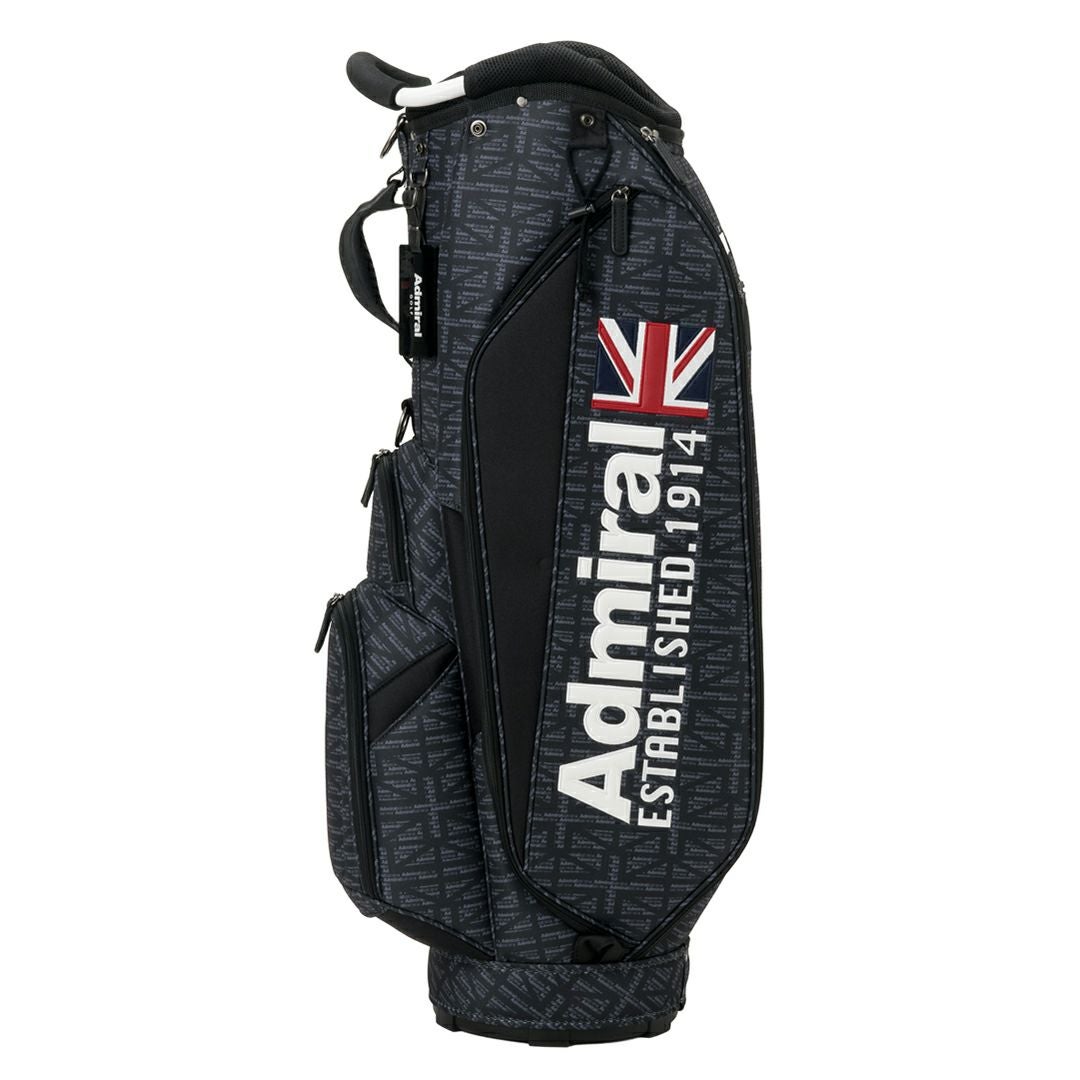 Admiral GOLF ユニセックス メンズ レディース キャディバッグ ブラック