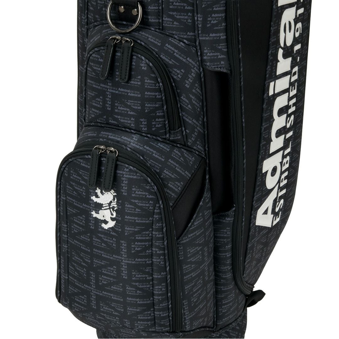 Admiral GOLF ユニセックス メンズ レディース キャディバッグ ブラック
