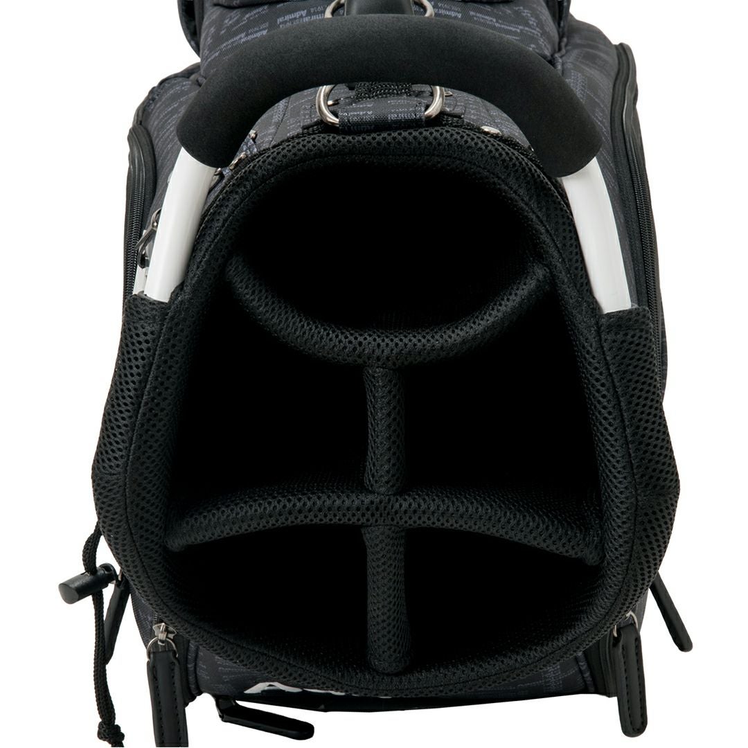 Admiral GOLF ユニセックス メンズ レディース キャディバッグ ブラック