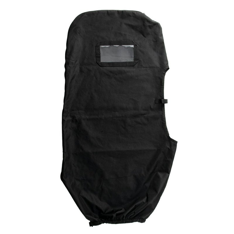 Admiral GOLF ユニセックス メンズ レディース トラベルカバー ブラック 裏面