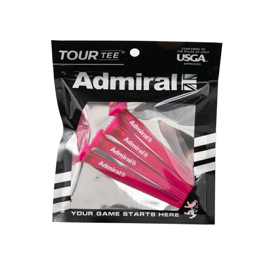 Admiral GOLF ユニセックス メンズ レディース ツアーティープロ ピンク パッケージ付き