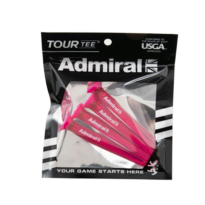 Admiral GOLF ユニセックス メンズ レディース ツアーティープロ ピンク パッケージ付き
