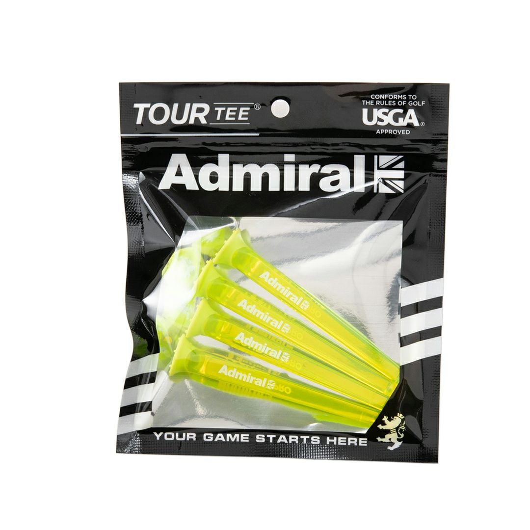 Admiral GOLF ユニセックス メンズ レディース ツアーティープロ イエロー パッケージ付き