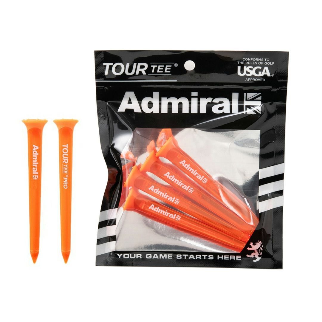 Admiral GOLF ユニセックス メンズ レディース ツアーティープロ オレンジ サムネイル