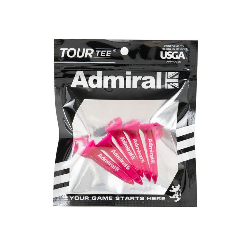 Admiral GOLF ユニセックス メンズ レディース ツアーティーミニ ピンク パッケージ付き