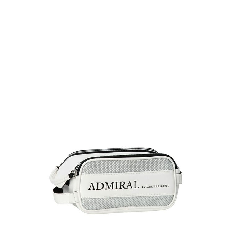 Admiral GOLF ユニセックス メンズ レディース ポーチ ホワイト 詳細1