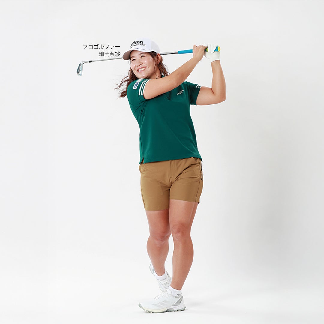 畑岡奈紗プロ着用　Admiral GOLF レディース ソックス 靴下 ホワイト