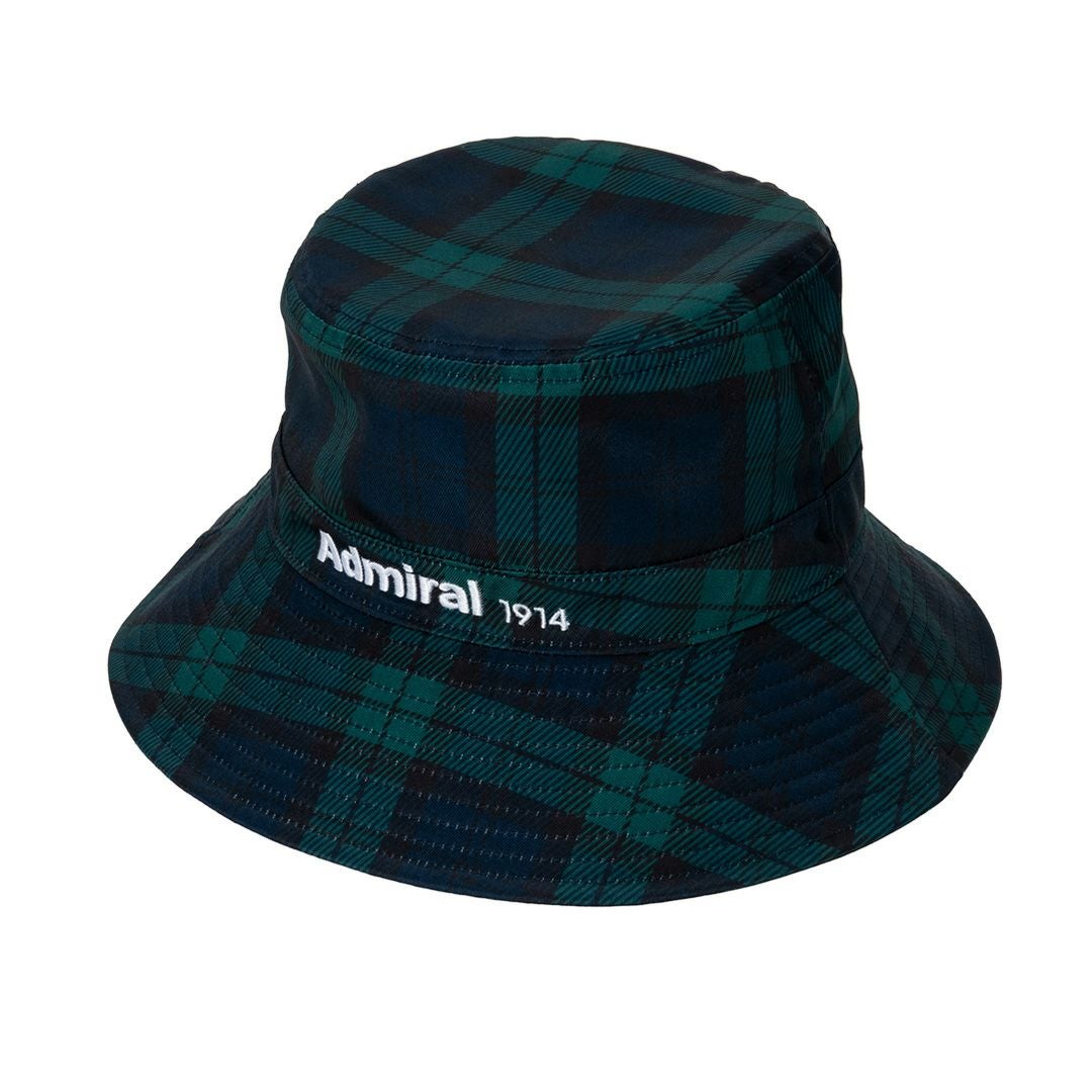Admiral GOLF ユニセックス メンズ レディース ハット 帽子 タータンチェック グリーン