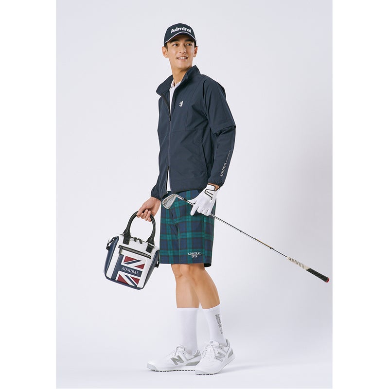Admiral GOLF ニューエラ コラボ ユニセックス メンズ レディース 帽子 キャップ ネイビー 紺 モデル着用1