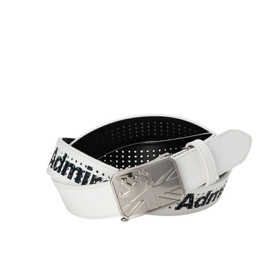 Admiral GOLF ユニセックス メンズ ベルト ホワイト