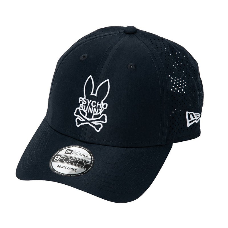 Psycho Bunny ニューエラ コラボ ユニセックス メンズ レディース キャップ 帽子 ネイビー