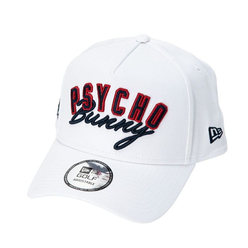 Psycho Bunny ニューエラ コラボ ユニセックス メンズ レディース キャップ 帽子 ホワイト
