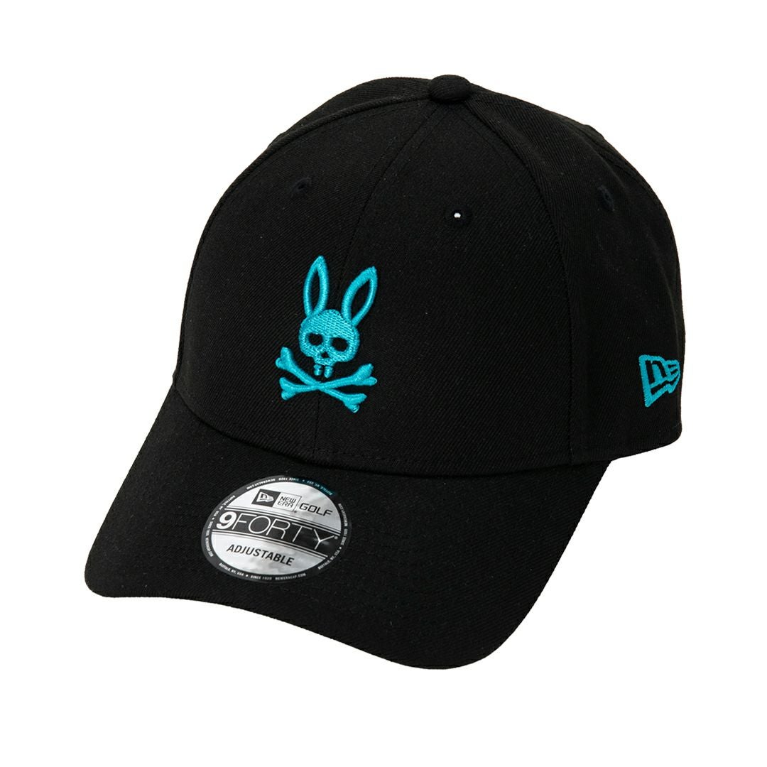 Psycho Bunny ニューエラ コラボ ユニセックス メンズ レディース キャップ 帽子 ブラック