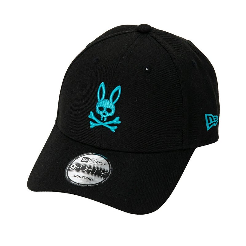 Psycho Bunny ニューエラ コラボ ユニセックス メンズ レディース キャップ 帽子 ブラック