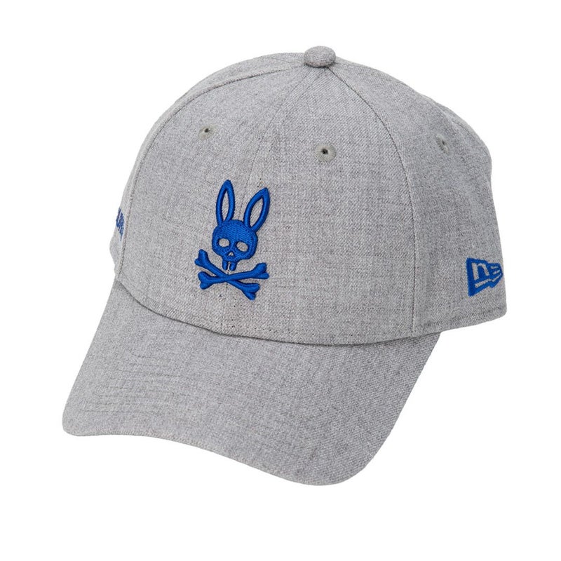 Psycho Bunny ニューエラ コラボ ユニセックス メンズ レディース キャップ 帽子 グレー
