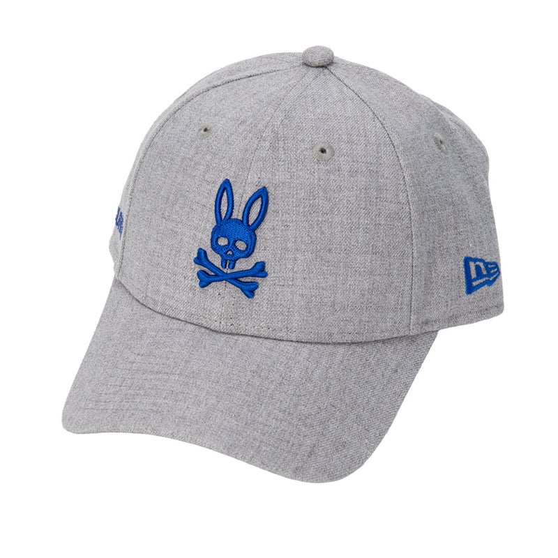 Psycho Bunny ニューエラ コラボ ユニセックス メンズ レディース キャップ 帽子 グレー