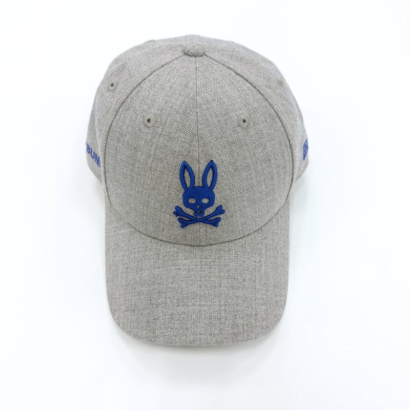 Psycho Bunny ニューエラ コラボ ユニセックス メンズ レディース キャップ 帽子 グレー 詳細5