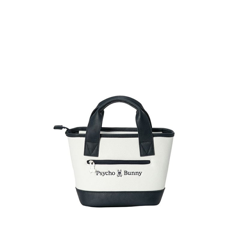 PsychoBunny ユニセックス メンズ レディース ラウンドバッグ ホワイト 詳細1