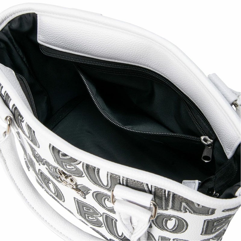 PsychoBunny ユニセックス メンズ レディース ラウンドバッグ ホワイト 詳細3