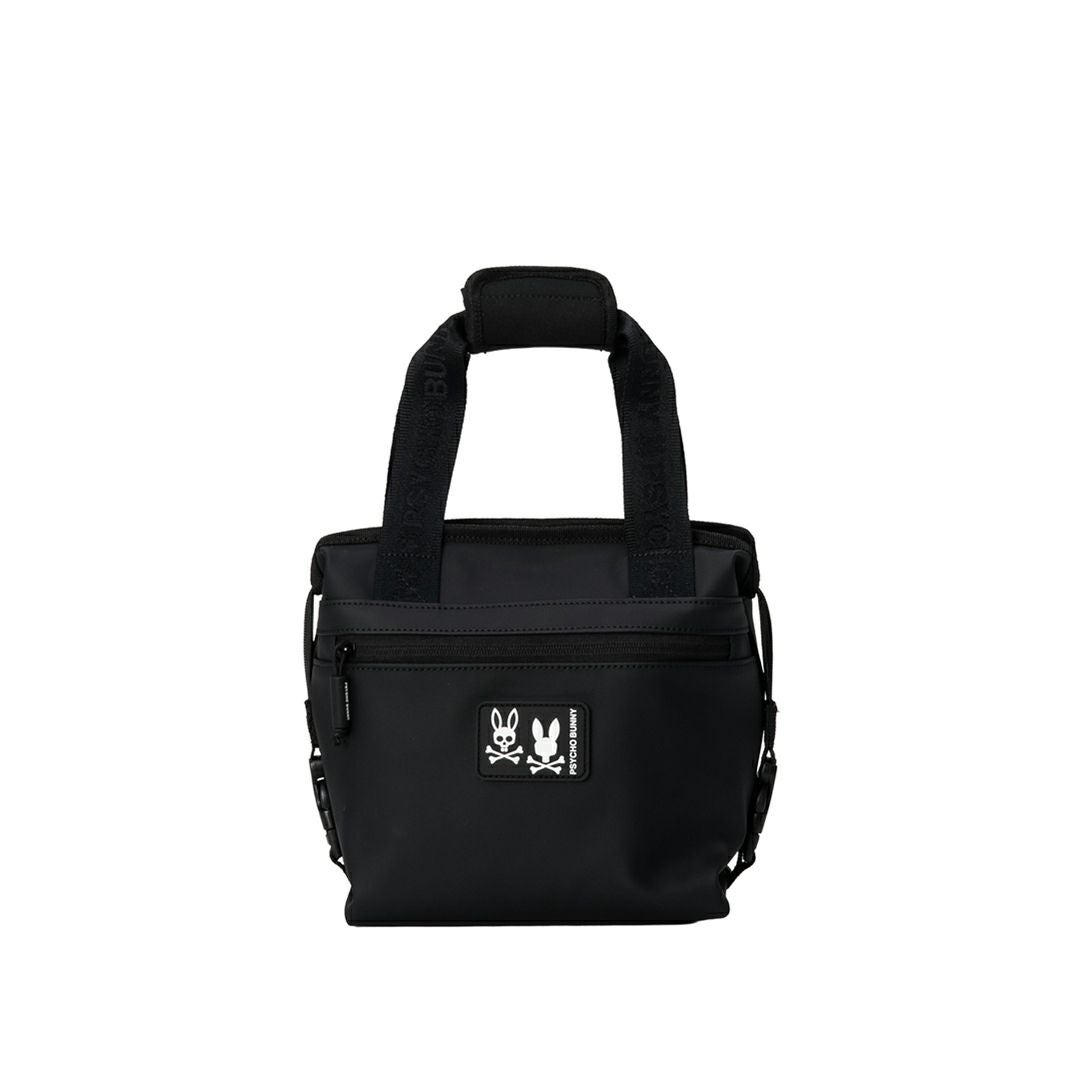 PsychoBunny ユニセックス メンズ レディース ラウンドバッグ ブラック