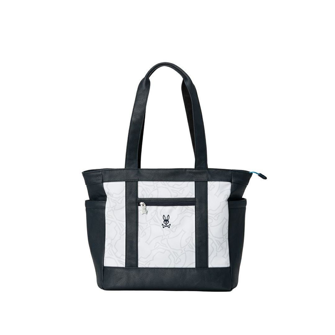 PsychoBunny ユニセックス メンズ レディース トートバッグ ホワイト