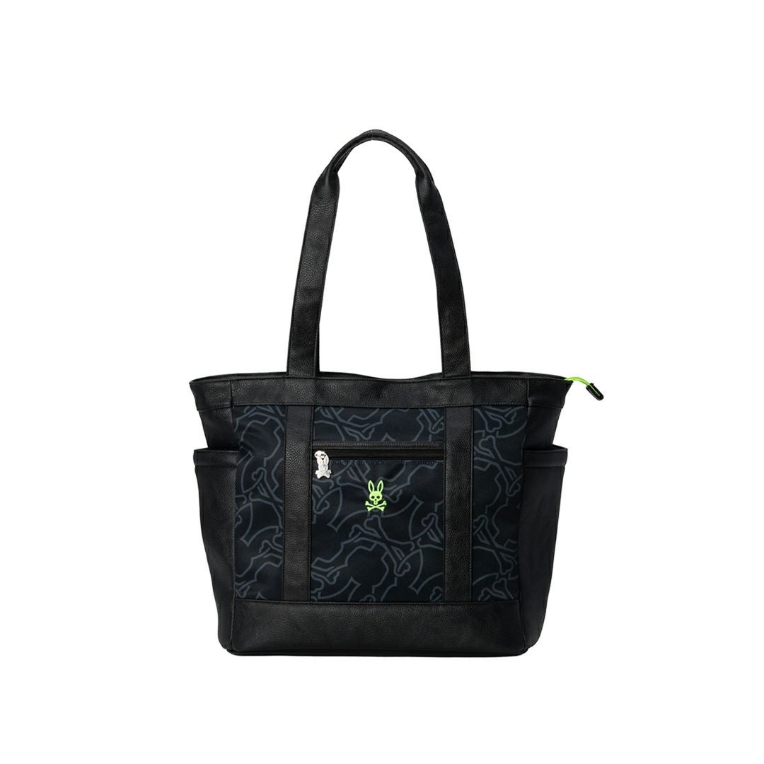PsychoBunny ユニセックス メンズ レディース トートバッグ ブラック