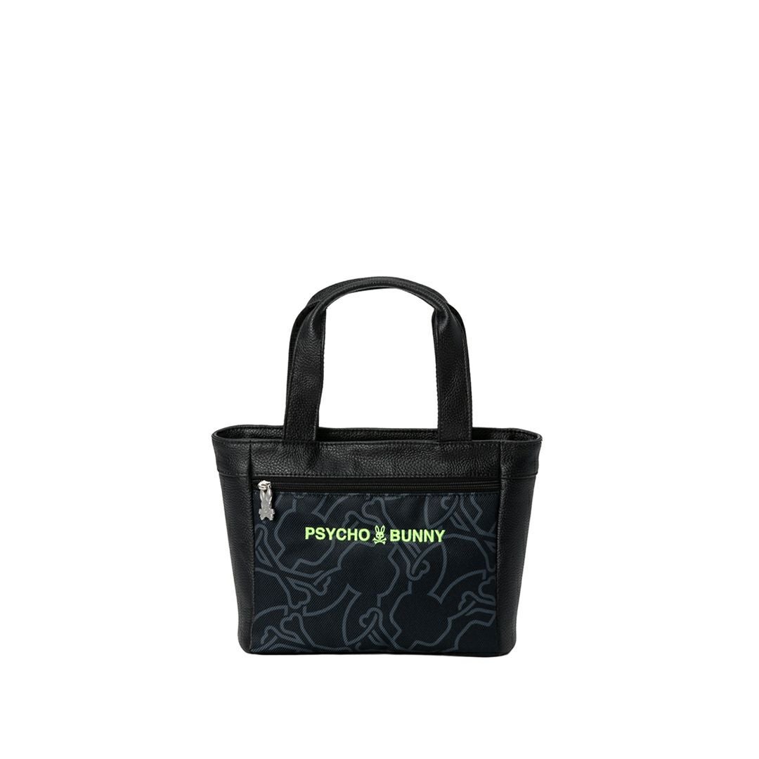 PsychoBunny ユニセックス メンズ レディース ラウンドバッグ ブラック