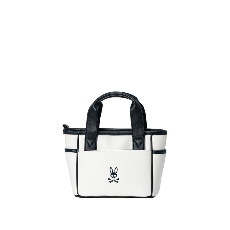 PsychoBunny ユニセックス メンズ レディース ラウンドバッグ ホワイト 詳細2