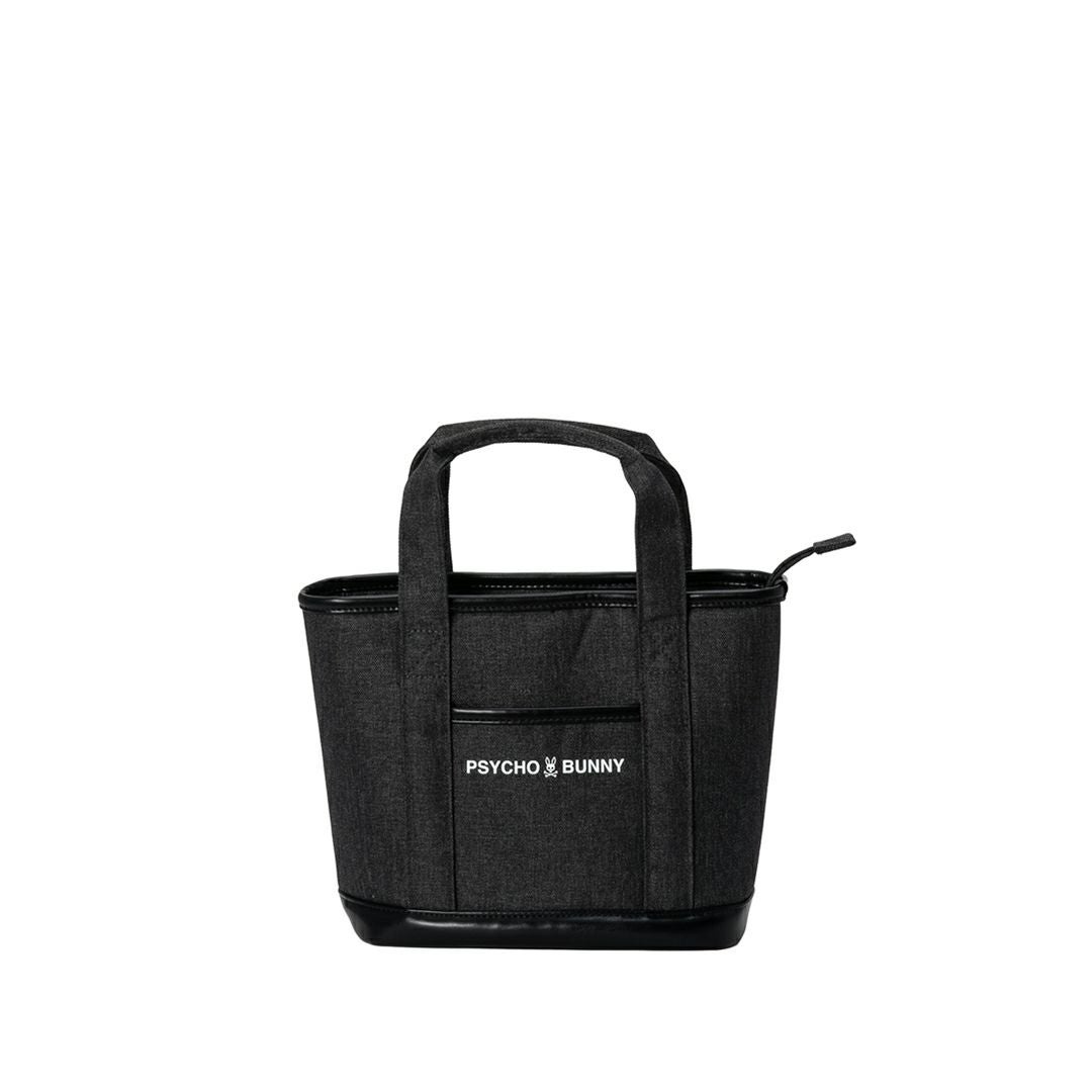 PsychoBunny ユニセックス メンズ レディース ラウンドバッグ ブラック