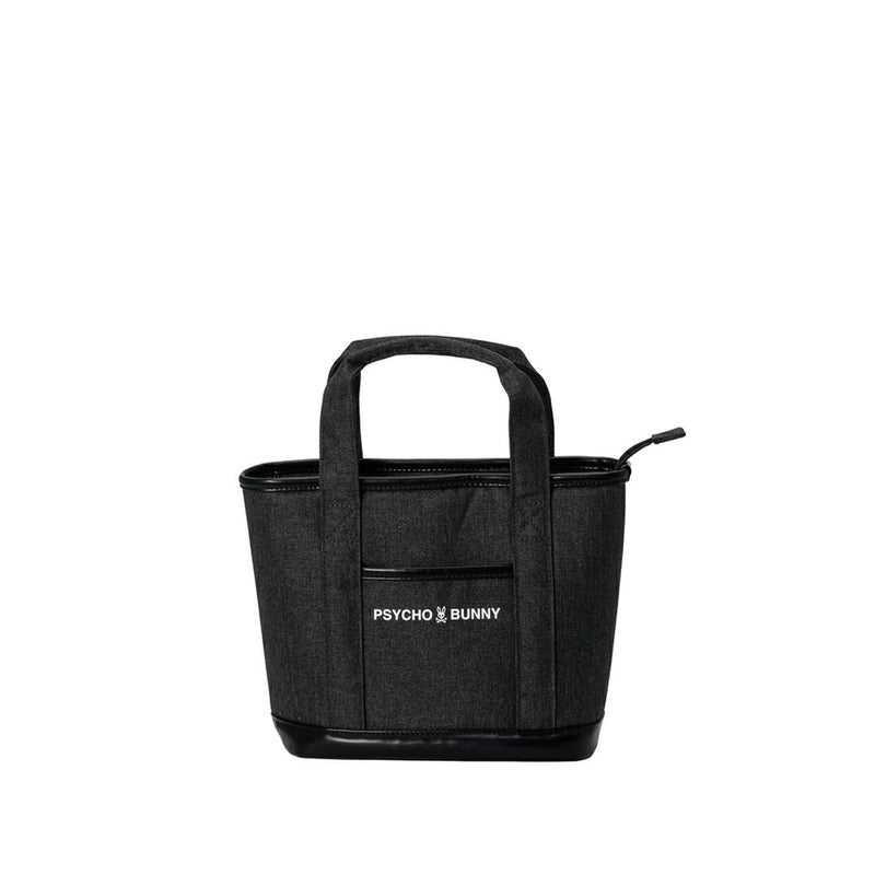 PsychoBunny ユニセックス メンズ レディース ラウンドバッグ ブラック